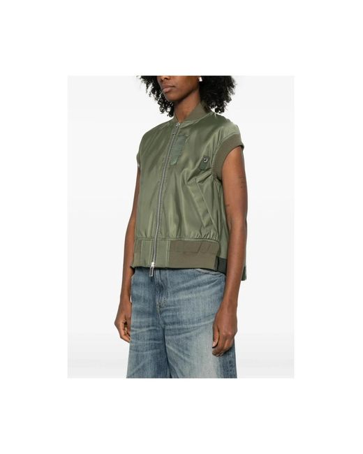 Sacai Green Jackets