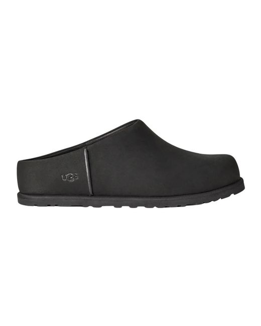 Ugg Otzo Leren Klompen in het Black