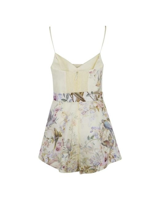 Playsuits Zimmermann de color Blue