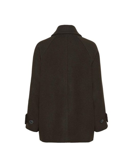 Inwear Black Single-Breasted Coats