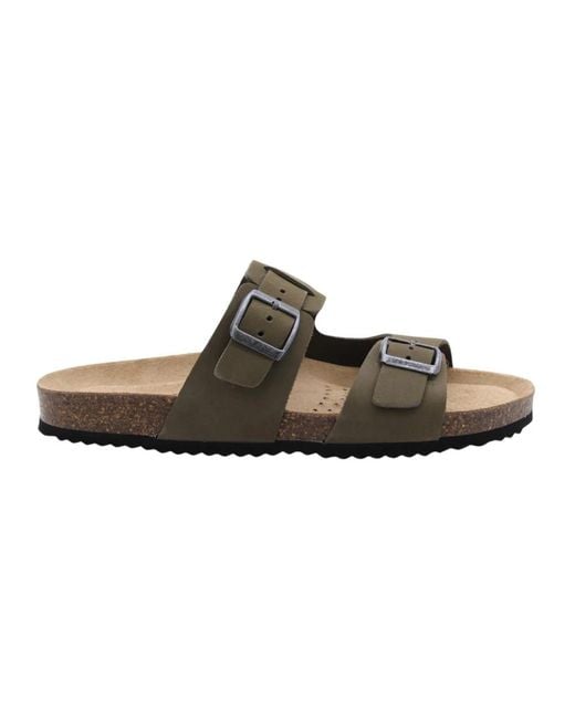 Sliders di Geox in Brown da Uomo