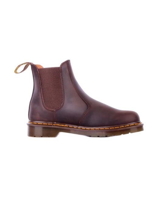 Dr. Martens Chelsea Boots in het Purple voor heren