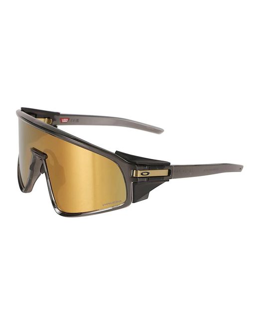 Oakley Accessoires ,Grijs ,Latch Panel Zonnebrillen in het White