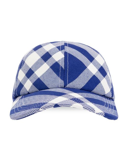Burberry Blue Caps for men