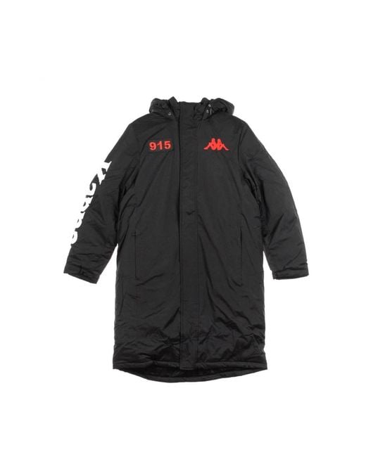 Kappa Black Parkas for men