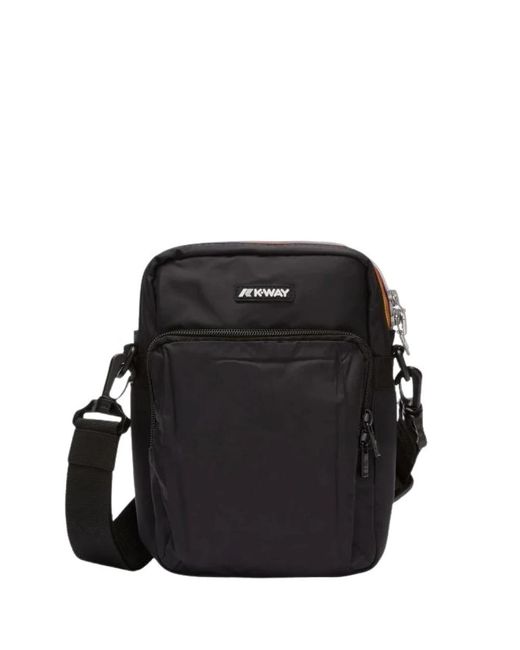 K-Way Messenger Bags in het Black voor heren