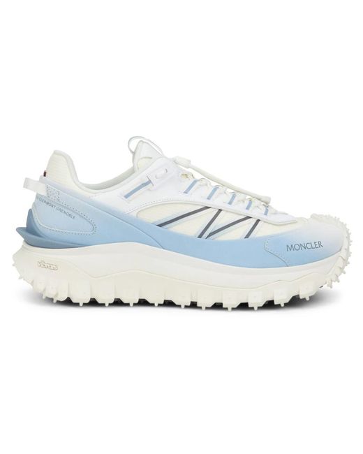 Moncler Blue Sneakers for men