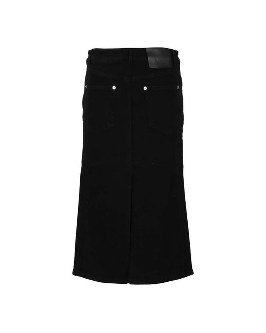 Proenza Schouler Black Denim Skirts