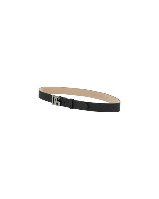 Dolce & Gabbana Black Belts