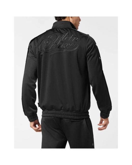 Zip-Throughs Philipp Plein de hombre de color Black