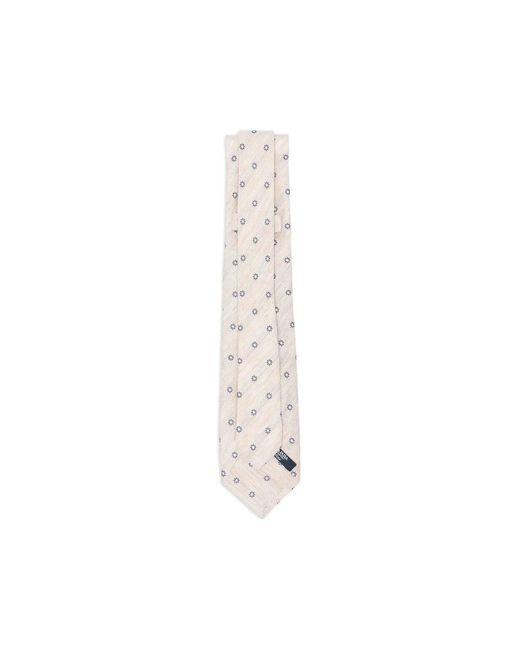 Barba Napoli White Ties for men
