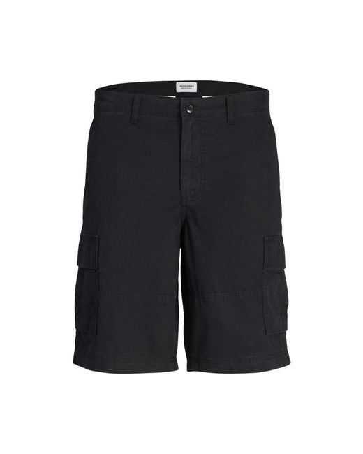Jack & Jones Cargo shorts für männer in Black für Herren