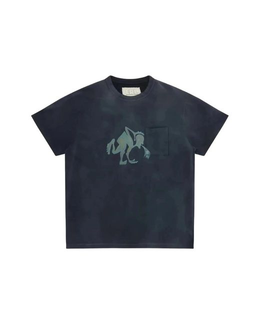 ERL Blue T-Shirts for men