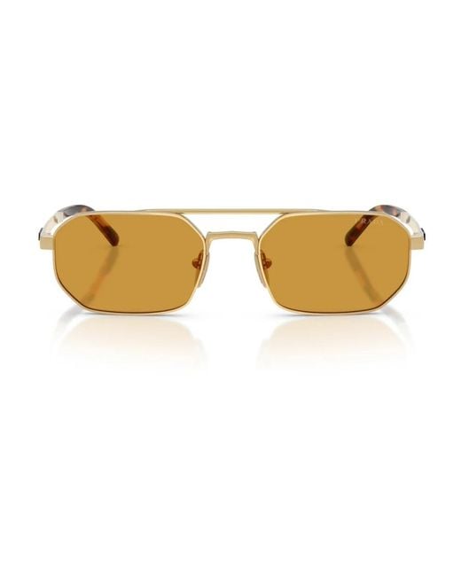 Prada Metallic Sunglasses for men
