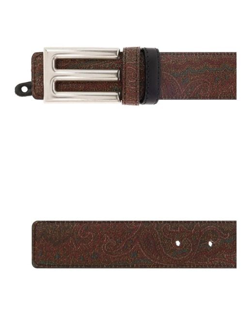Belts di Etro in Brown da Uomo