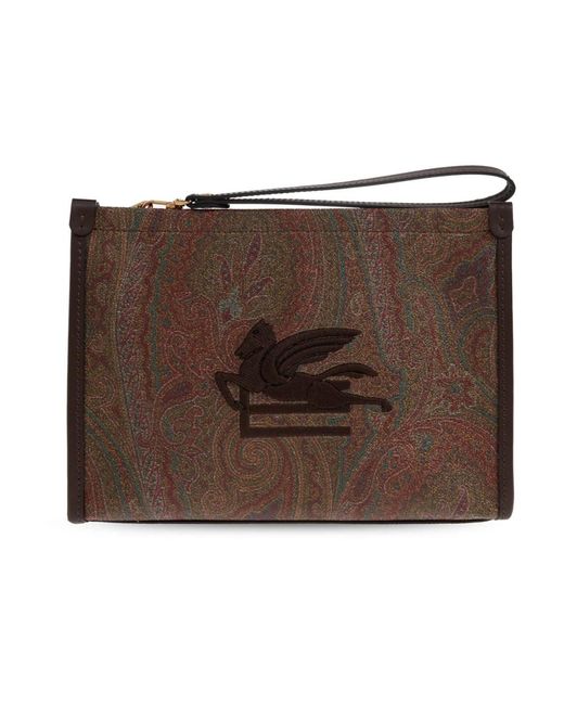 Clutches Etro de color Brown