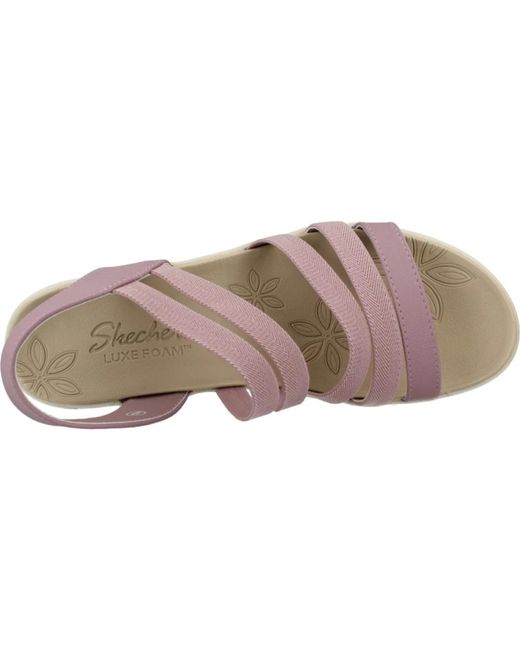 Shoes > heels > wedges Skechers en coloris Pink