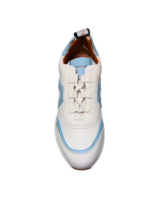 Alexander Smith Blue Sneakers