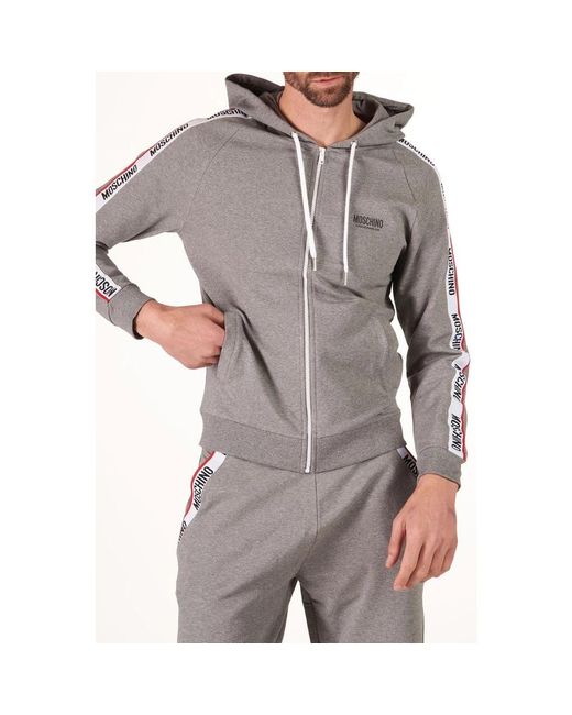Zip-Throughs Moschino pour homme en coloris Brown