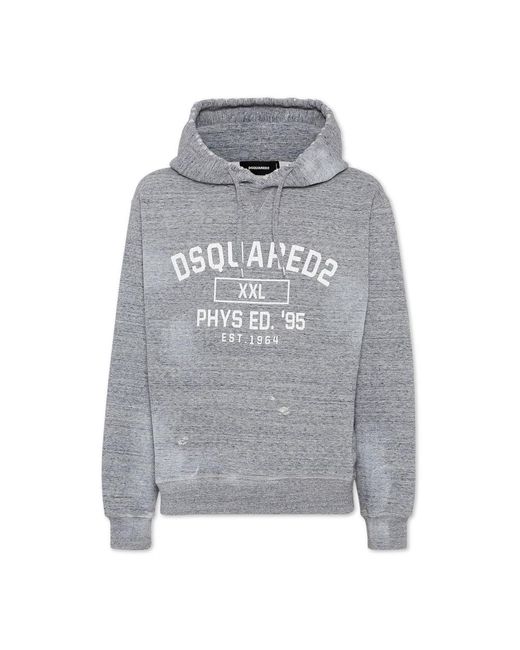 DSquared² Hoodies in het Gray voor heren