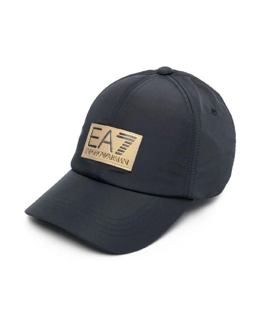 EA7 Blue Caps for men