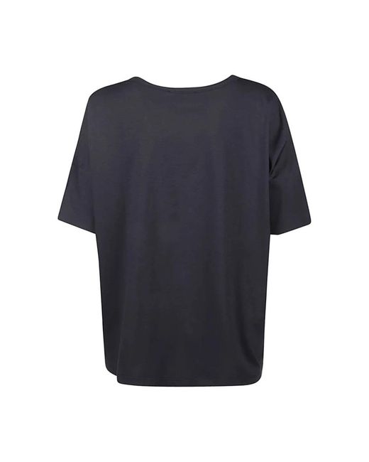 Zero C Tops ,Blauw ,Katoen Blauwe Trui in het Blue