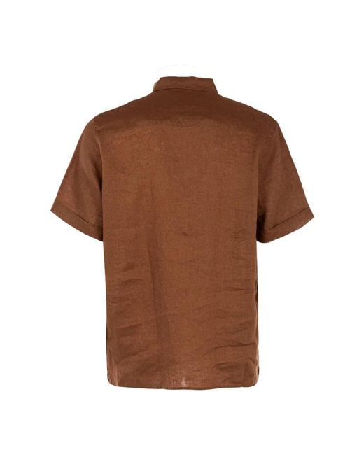Liu Jo Short Sleeve Shirts in het Brown voor heren