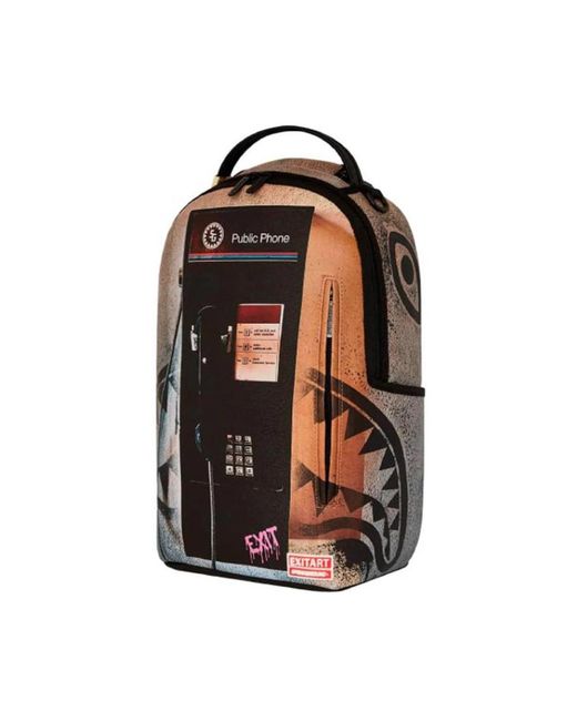 Sprayground Black Backpacks for men