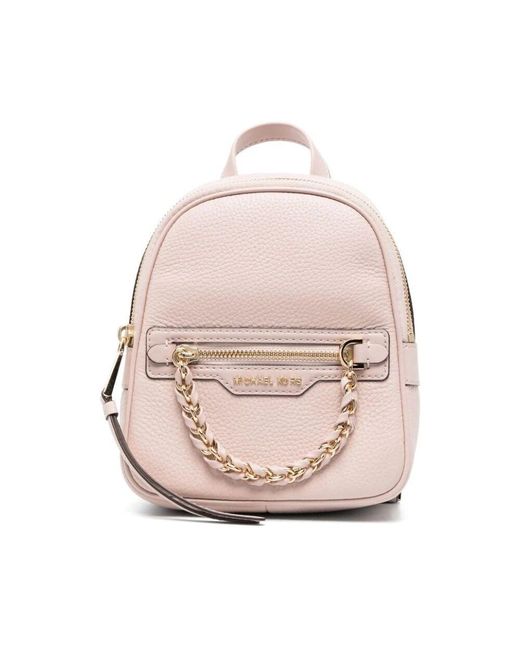Michael Kors Pink Backpacks
