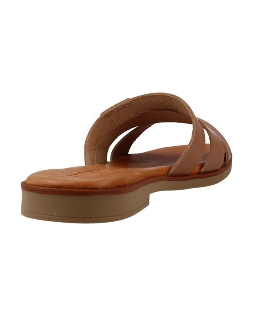 Sliders MTNG en coloris Brown