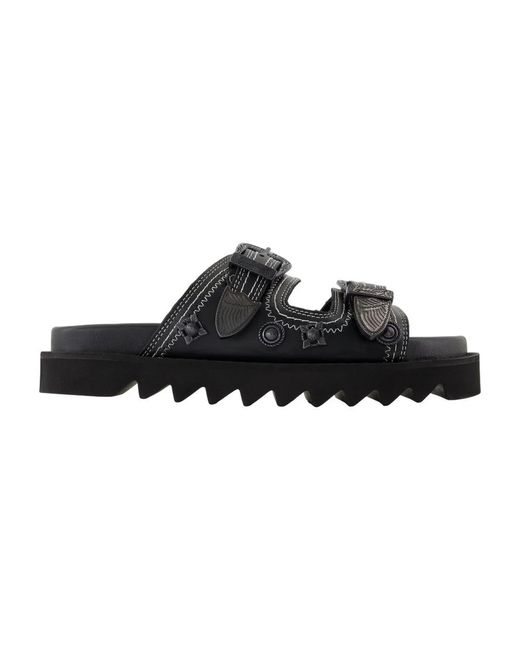 Sliders di Toga in Black