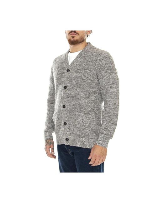 Cardigans Barbour de hombre de color Gray