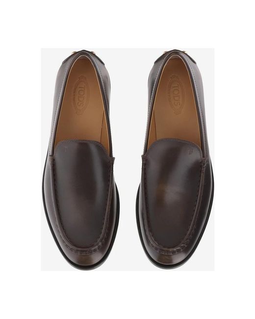 Tod's Brown Loafers