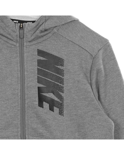 Nike Leichte kapuzen-zip-fleece in Gray für Herren