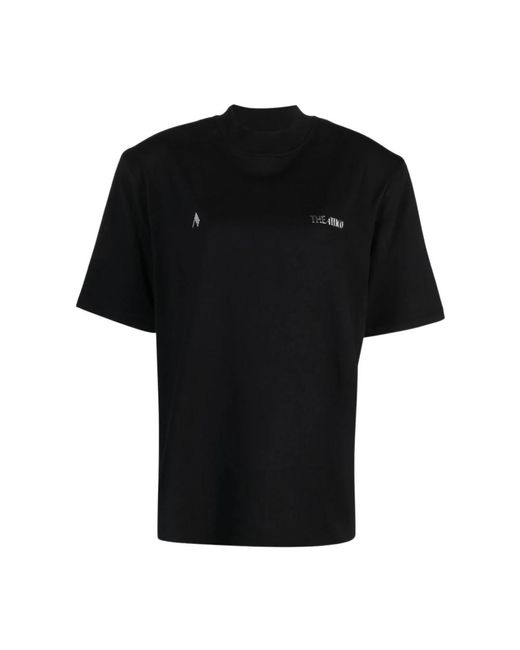 The Attico Black Schwarzes kilie t-shirt