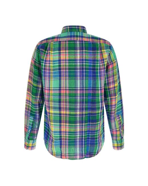 Polo Ralph Lauren Blue Casual Shirts for men