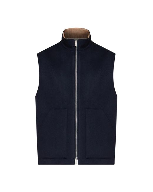 Vests Lardini pour homme en coloris Blue
