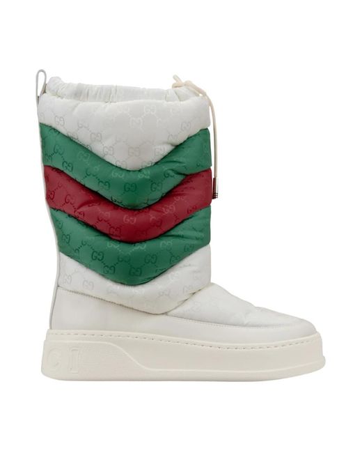 Gucci Gray Winter Boots
