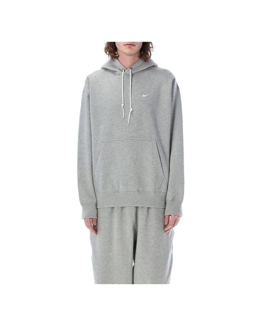 Nike Gray Hoodies for men