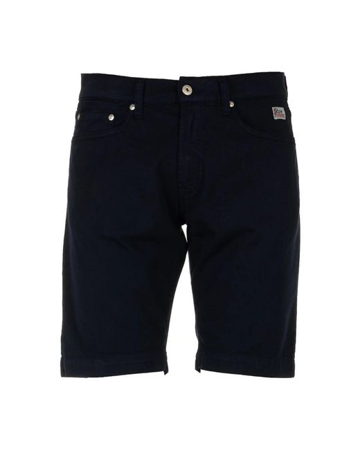 Roy Rogers Blue Casual Shorts for men