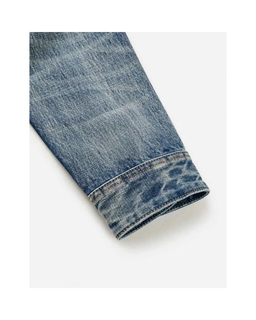 Denim Jackets Evisu de hombre de color Blue