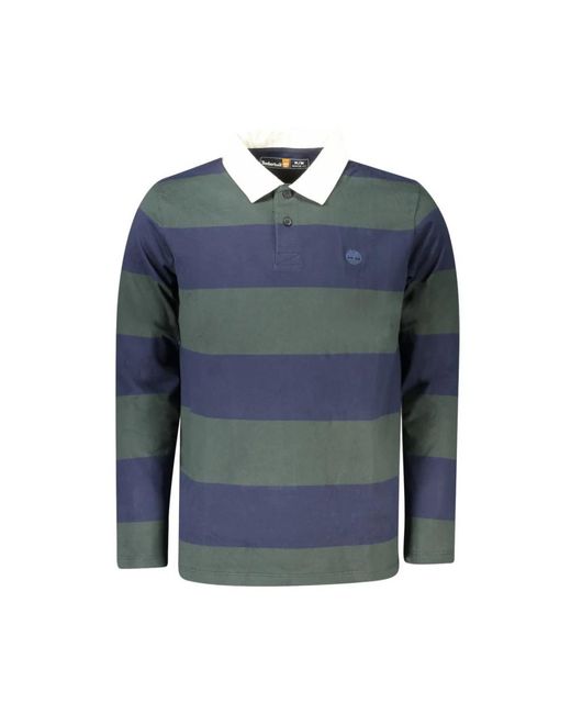 Timberland Polo Shirts in het Blue voor heren