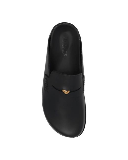 Shoes > flats > mules Versace pour homme en coloris Black