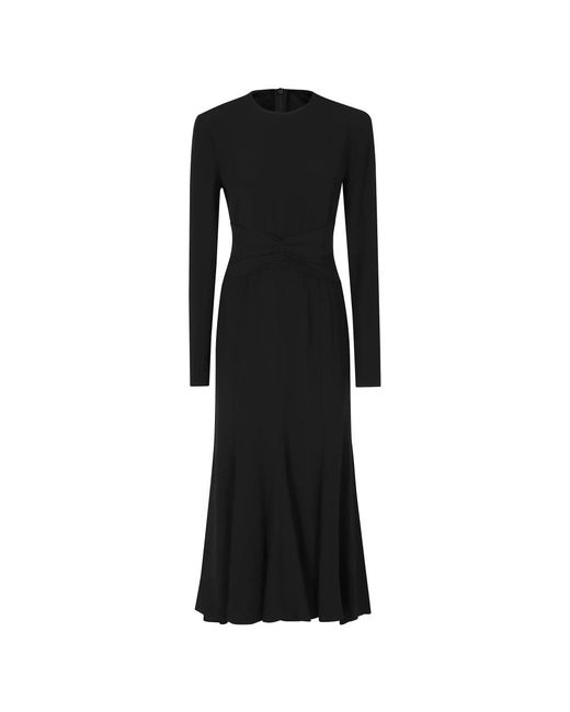 Maxi Dresses Alberta Ferretti de color Black