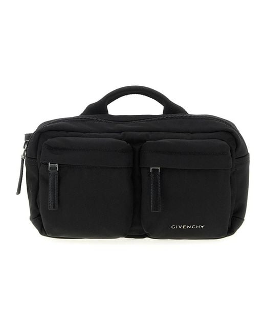 Givenchy Black Bum Bags for men