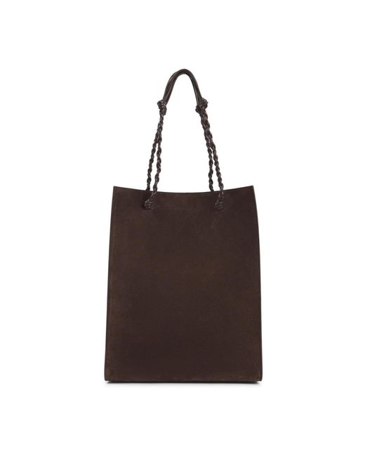 Jil Sander Brown Shopping Bags