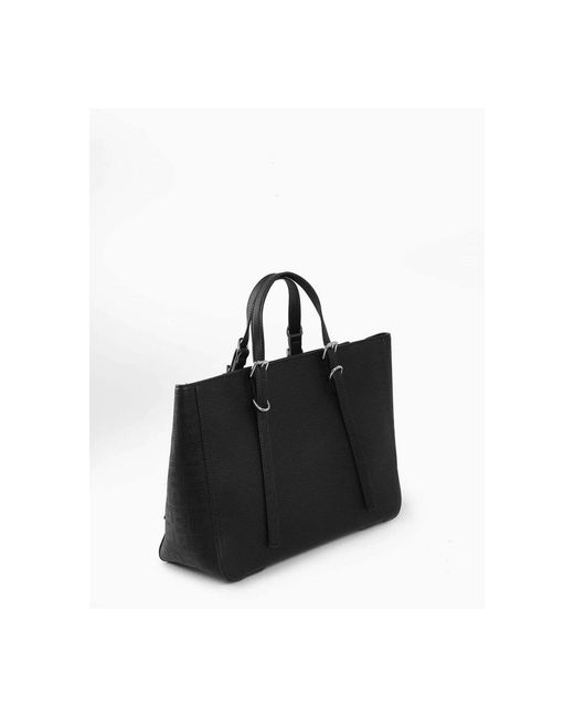 Ermanno Scervino Black Shopping Bags