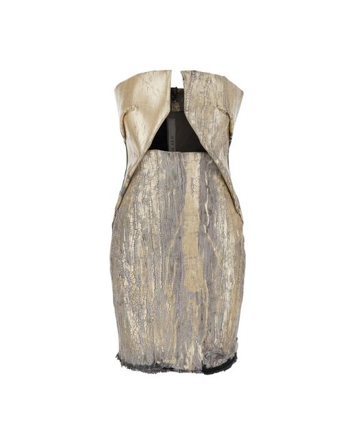 Party Dresses di Rick Owens in Natural