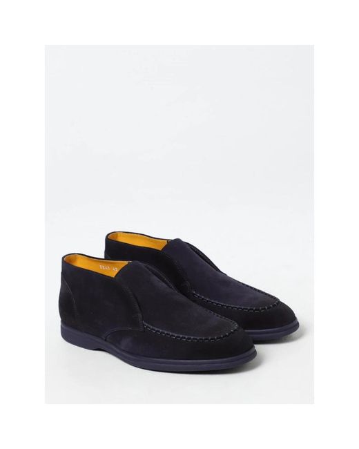 Doucal's Blue Ankle Boots for men