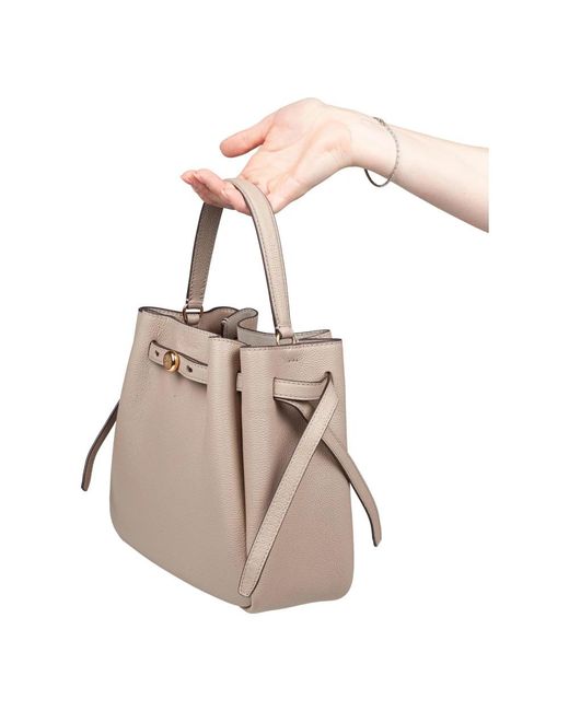 Tory Burch Gray Bucket Bags